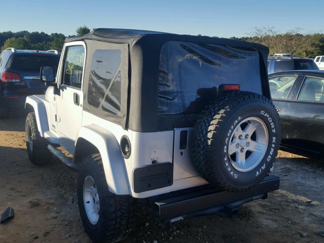 1J4FA39S95P359286 - 2005 JEEP WRANGLER X SILVER photo 3