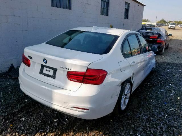 WBA8A3C51JA495357 - 2018 BMW 320 XI WHITE photo 4