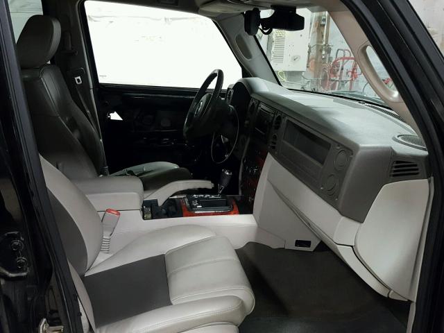 1J8HG58276C191854 - 2006 JEEP COMMANDER 黑色 照片 5