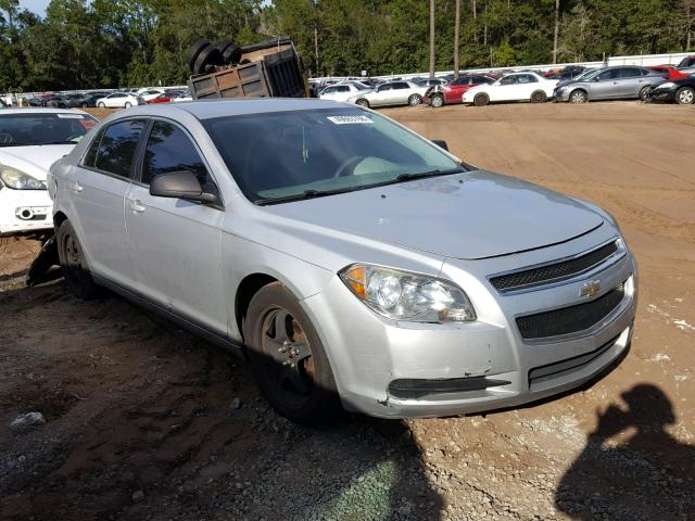 1G1ZA5EB6AF105001 - 2010 CHEVROLET MALIBU LS SILVER photo 1
