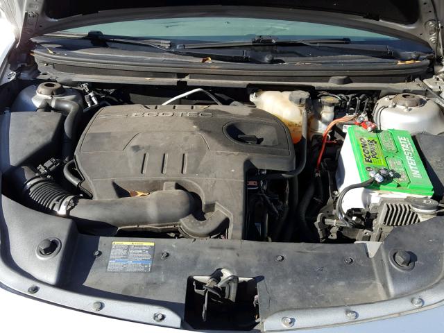 1G1ZA5EB6AF105001 - 2010 CHEVROLET MALIBU LS SILVER photo 7