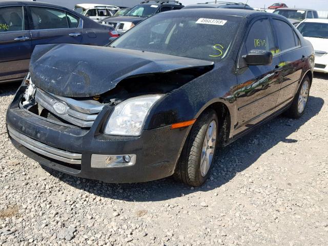 3FAHP02157R143255 - 2007 FORD FUSION SEL BLACK photo 2