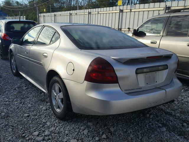 2G2WP552271206825 - 2007 PONTIAC GRAND PRIX SILVER photo 3