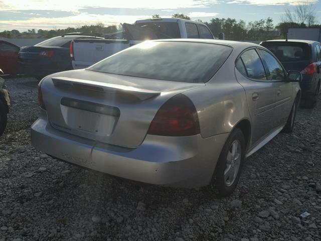 2G2WP552271206825 - 2007 PONTIAC GRAND PRIX SILVER photo 4