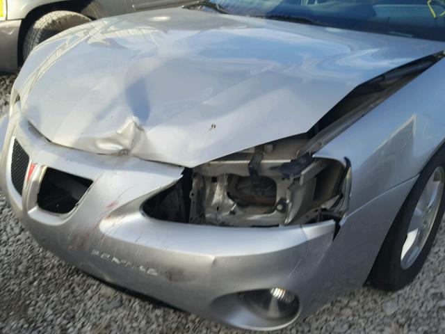 2G2WP552271206825 - 2007 PONTIAC GRAND PRIX SILVER photo 9