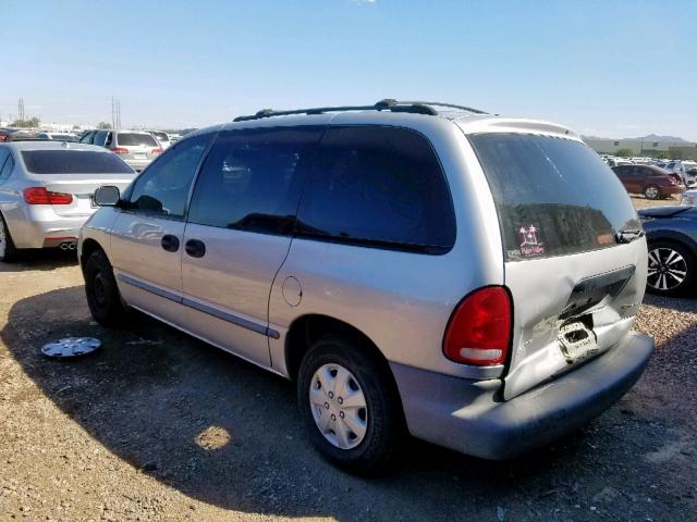 2B4GP2533YR856920 - 2000 DODGE CARAVAN SILVER photo 3