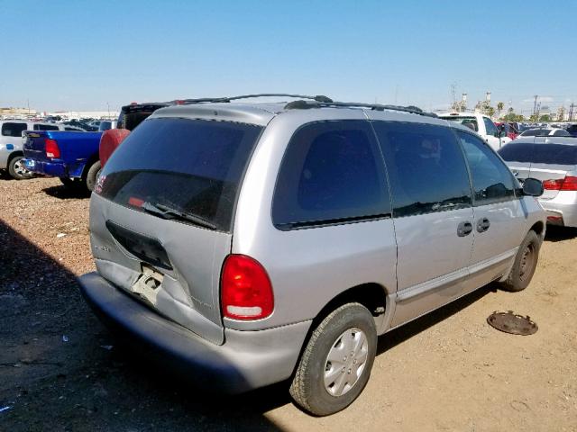 2B4GP2533YR856920 - 2000 DODGE CARAVAN SILVER photo 4