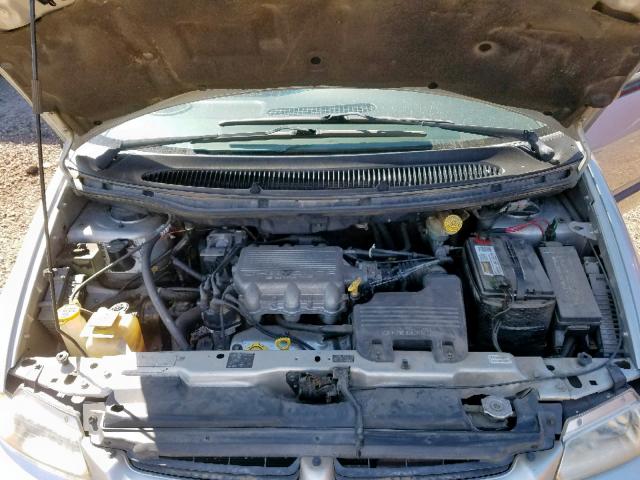 2B4GP2533YR856920 - 2000 DODGE CARAVAN SILVER photo 7