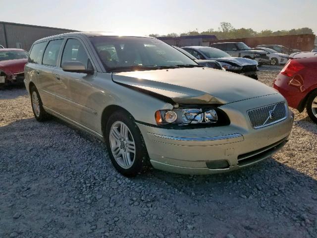 YV1SW592062578986 - 2006 VOLVO V70 2.5T GREEN photo 1