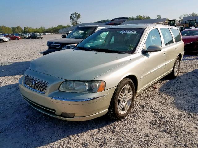 YV1SW592062578986 - 2006 VOLVO V70 2.5T GREEN photo 2