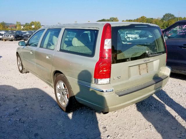 YV1SW592062578986 - 2006 VOLVO V70 2.5T GREEN photo 3