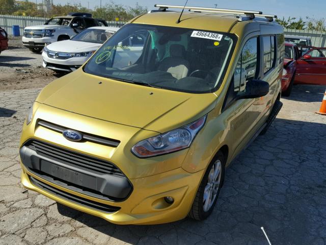 NM0GE9F78E1139025 - 2014 FORD TRANSIT CO GOLD photo 2