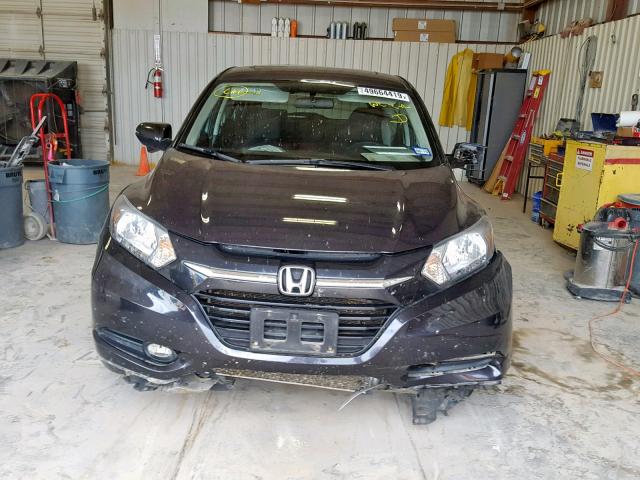 3CZRU5H58HM721033 - 2017 HONDA HR-V EX PURPLE photo 9