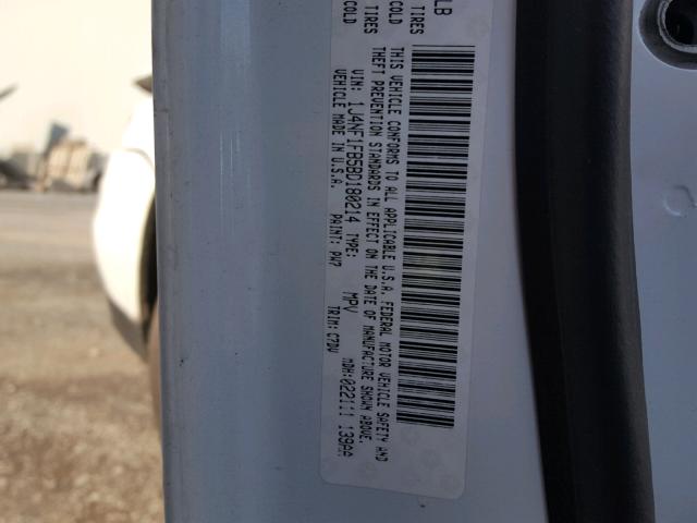 1J4NF1FB5BD180214 - 2011 JEEP COMPASS SP 白色 照片 10