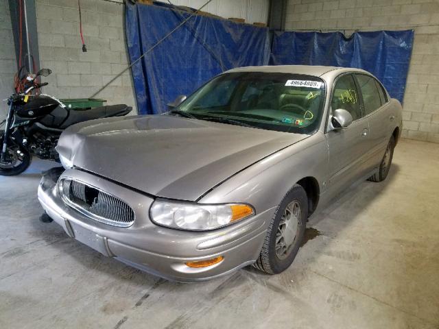 1G4HR54K61U247739 - 2001 BUICK LESABRE LI BEIGE photo 2