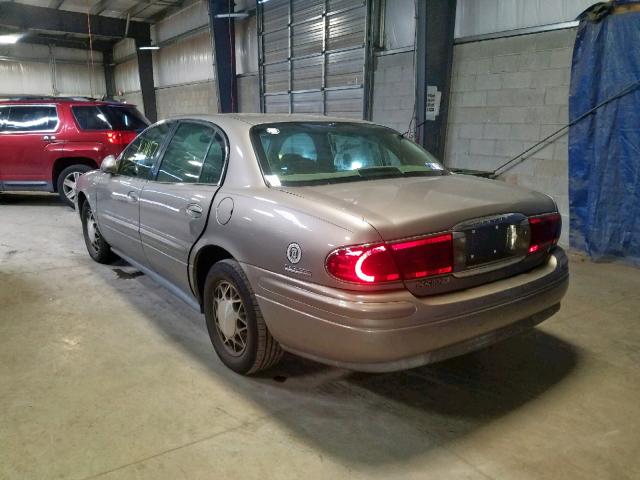 1G4HR54K61U247739 - 2001 BUICK LESABRE LI BEIGE photo 3