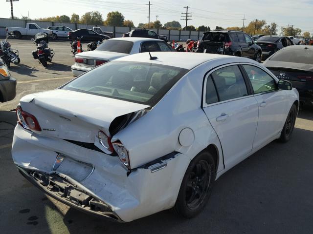 1G1ZG57B19F131903 - 2009 CHEVROLET MALIBU LS 白色 照片 4
