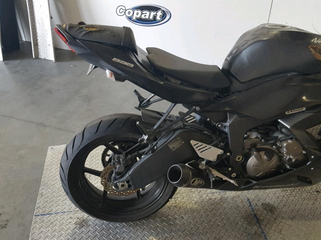 JKBZXJE12FA015649 - 2015 KAWASAKI ZX636 E BLACK photo 6