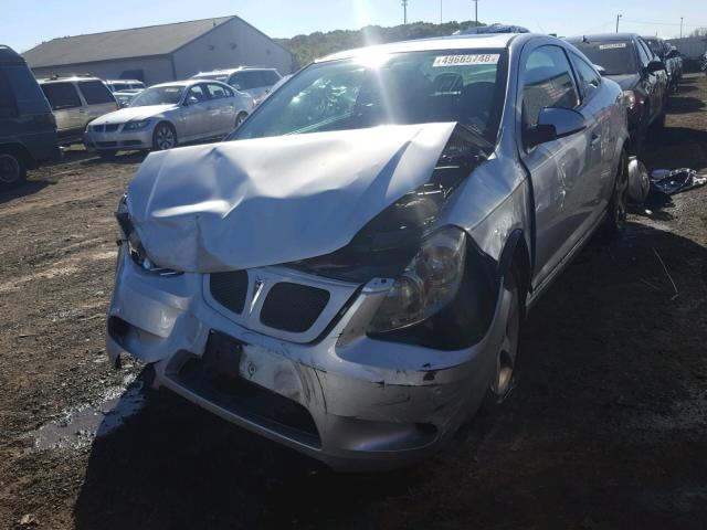 1G2AN18B087335624 - 2008 PONTIAC G5 GT SILVER photo 2