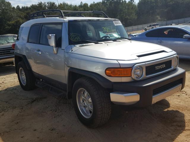 JTEZU11F370010824 - 2007 TOYOTA FJ CRUISER SILVER photo 1