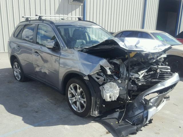 JA4AD3A38FZ014018 - 2015 MITSUBISHI OUTLANDER GRAY photo 1