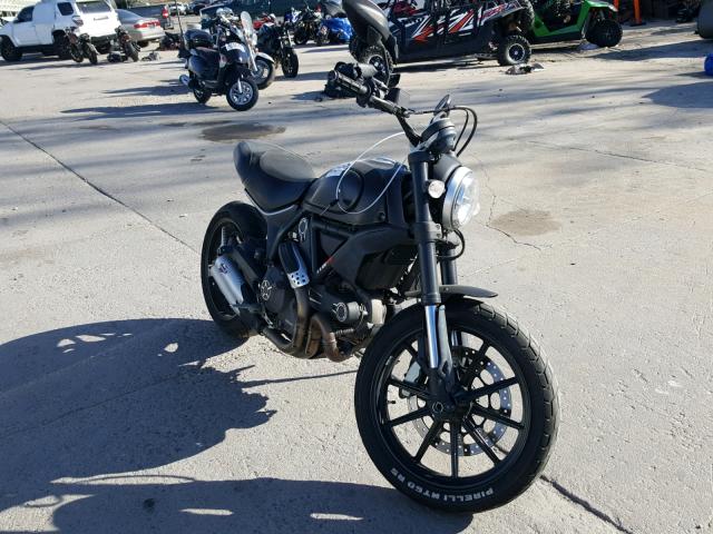 ML015ANM3FT002419 - 2015 DUCATI SCRAMBLER BLACK photo 1