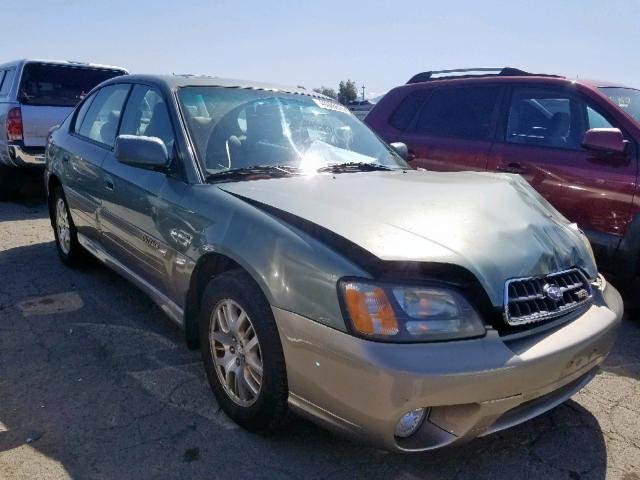 4S3BE896737202233 - 2003 SUBARU LEGACY OUT GREEN photo 1