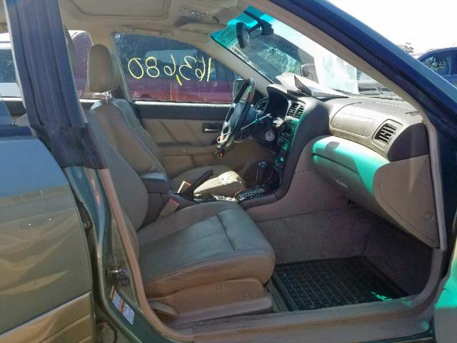 4S3BE896737202233 - 2003 SUBARU LEGACY OUT GREEN photo 5