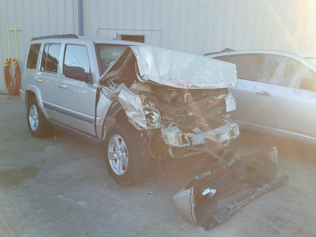 1J8HH48K58C115169 - 2008 JEEP COMMANDER SILVER photo 1
