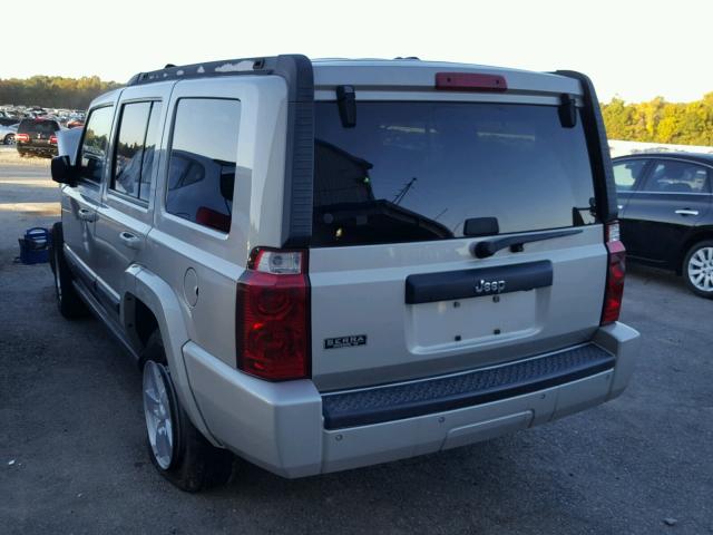 1J8HH48K58C115169 - 2008 JEEP COMMANDER SILVER photo 3