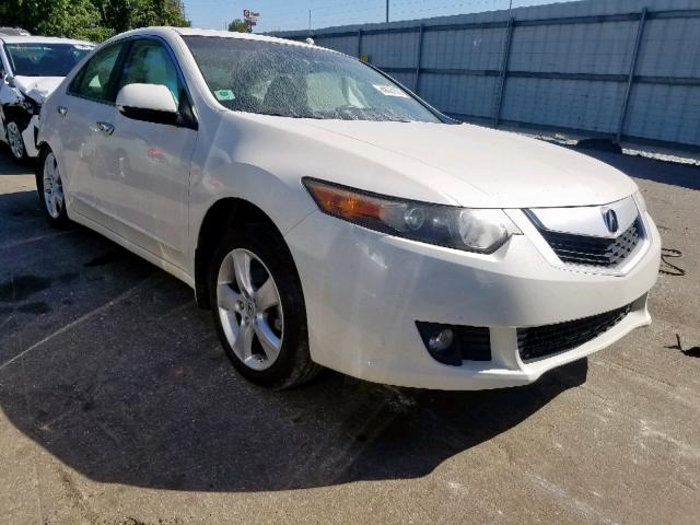 JH4CU2F67AC022911 - 2010 ACURA TSX WHITE photo 1