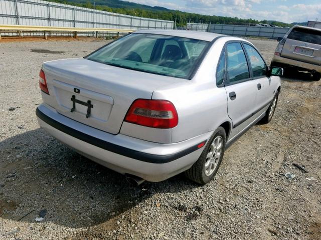 YV1VS2551YF547538 - 2000 VOLVO S40 SILVER photo 4