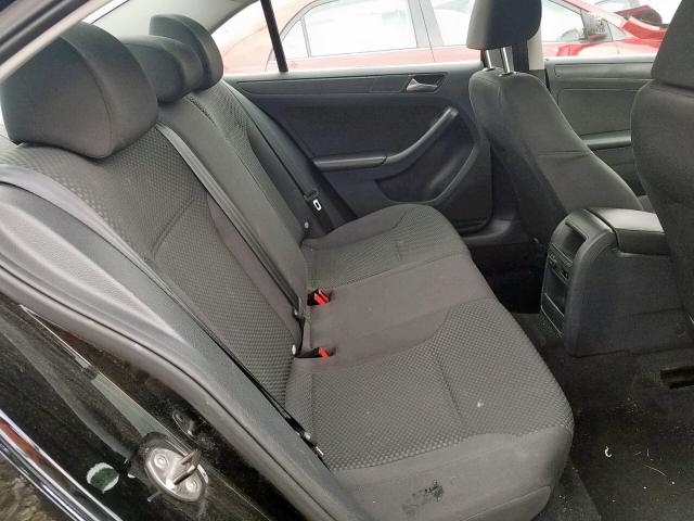 3VW2K7AJ0EM440577 - 2014 VOLKSWAGEN JETTA BASE 黑色 照片 6