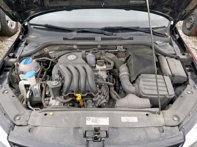 3VW2K7AJ0EM440577 - 2014 VOLKSWAGEN JETTA BASE 黑色 照片 7