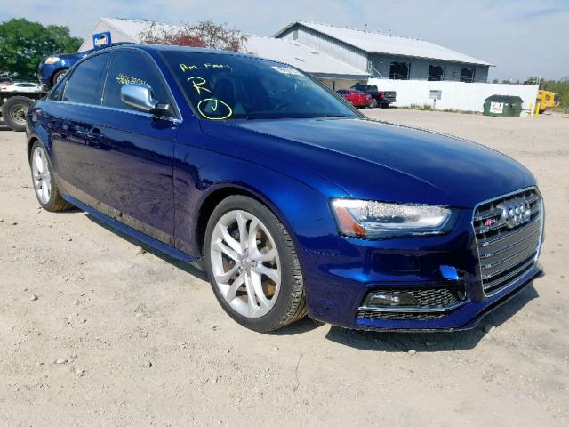 WAUMGAFL0DA160719 - 2013 AUDI S4 PRESTIG BLUE photo 1