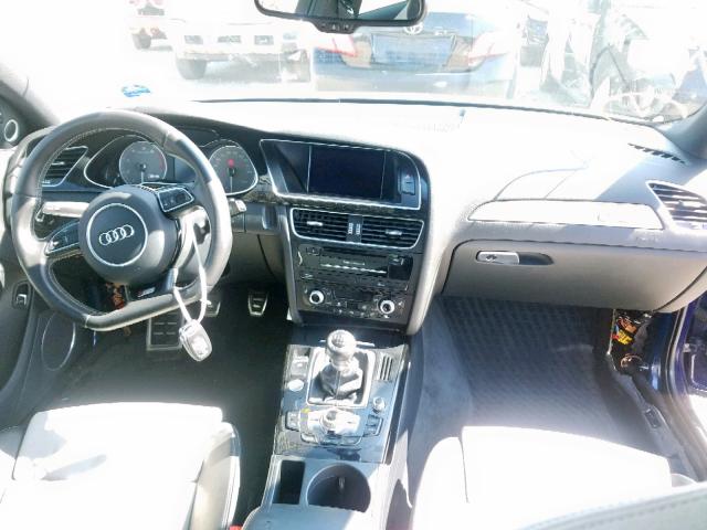 WAUMGAFL0DA160719 - 2013 AUDI S4 PRESTIG BLUE photo 9