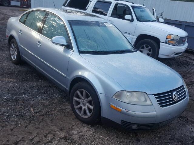 WVWPD63B34P200466 - 2004 VOLKSWAGEN PASSAT GLS BLUE photo 1