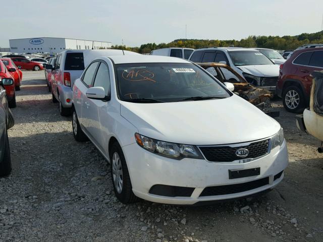 KNAFU4A25C5516008 - 2012 KIA FORTE EX WHITE photo 1