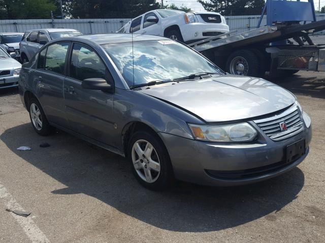 1G8AJ58F87Z185311 - 2007 SATURN ION LEVEL GRAY photo 1