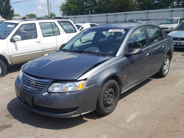 1G8AJ58F87Z185311 - 2007 SATURN ION LEVEL GRAY photo 2