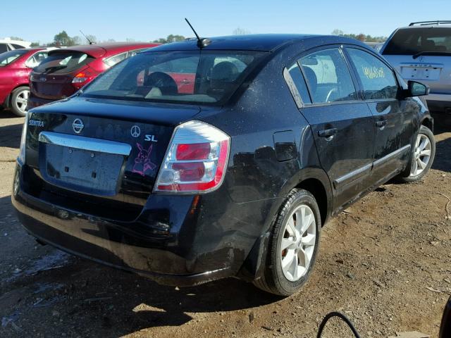 3N1AB6AP4AL716002 - 2010 NISSAN SENTRA 2.0 BLACK photo 4