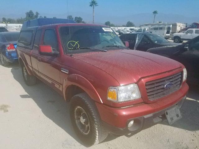 1FTYR14U18PA34320 - 2008 FORD RANGER SUP RED photo 1