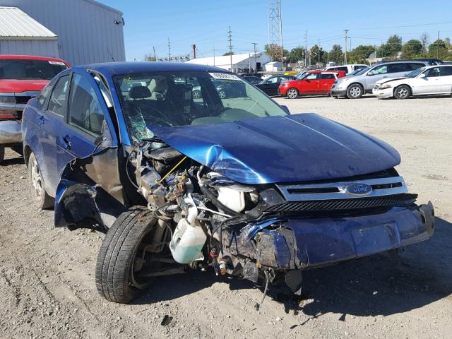 1FAHP36N69W229642 - 2009 FORD FOCUS SES BLUE photo 1