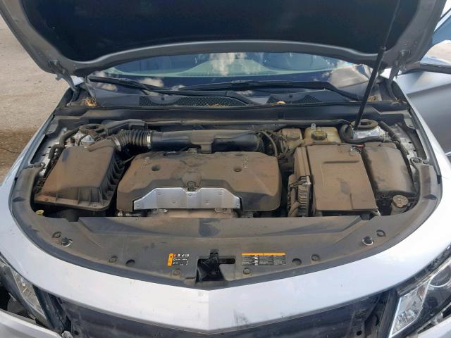 1G1155SL4FU113955 - 2015 CHEVROLET IMPALA LTZ SILVER photo 7