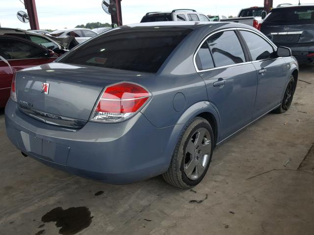 1G8ZS57B29F133482 - 2009 SATURN AURA XE BLUE photo 4