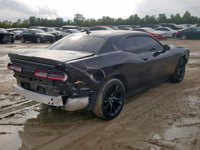 2C3CDZAG9JH229277 - 2018 DODGE CHALLENGER BLACK photo 4