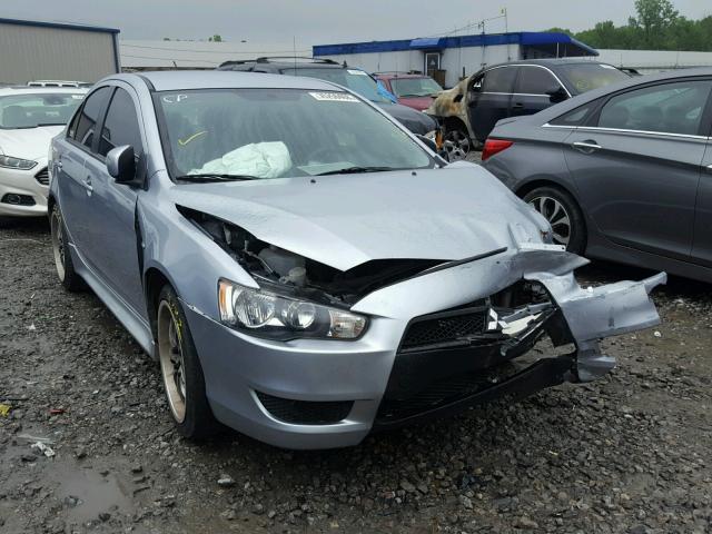 JA32U2FU0FU017240 - 2015 MITSUBISHI LANCER ES SILVER photo 1