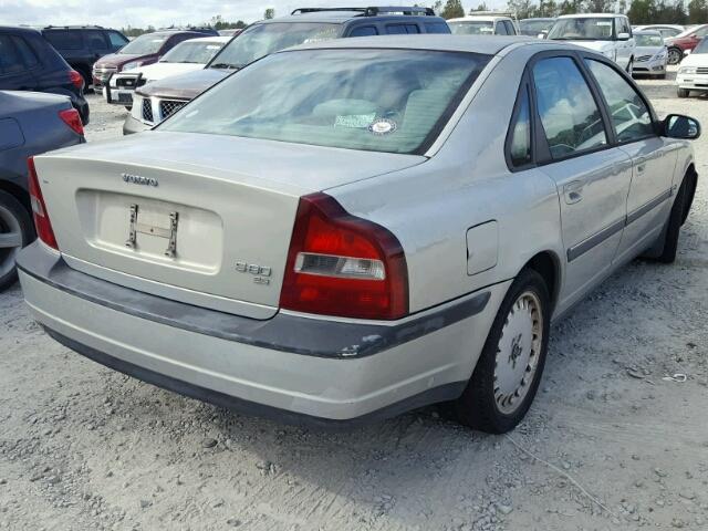 YV1TS94D4Y1110252 - 2000 VOLVO S80 SILVER photo 4