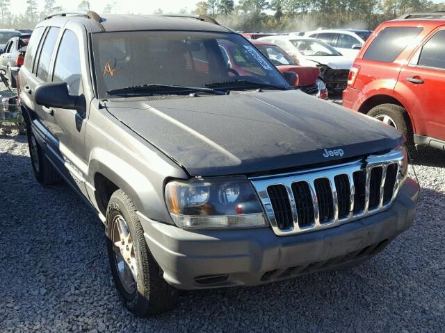 1J4GX48S32C246902 - 2002 JEEP GRAND CHER GRAY photo 1