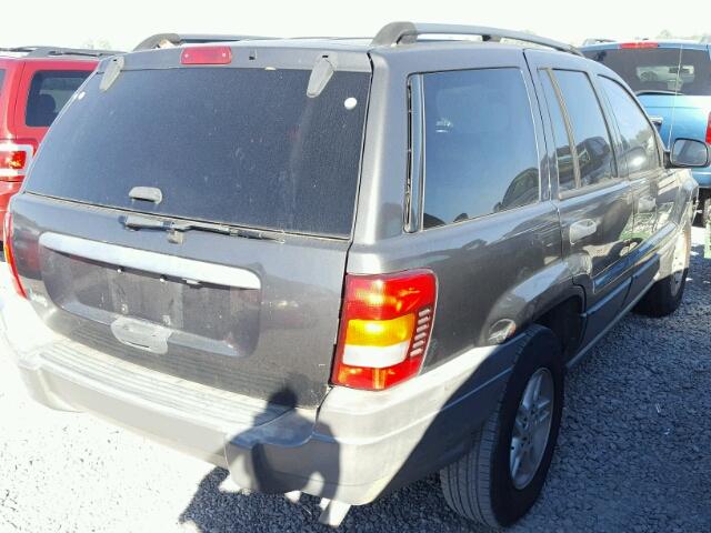 1J4GX48S32C246902 - 2002 JEEP GRAND CHER GRAY photo 4